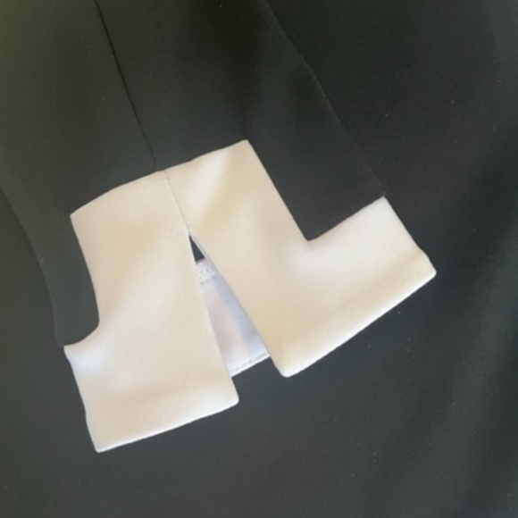 Joseph Ribkoff Navy and White Jacket size 10 - Picture 8 of 8